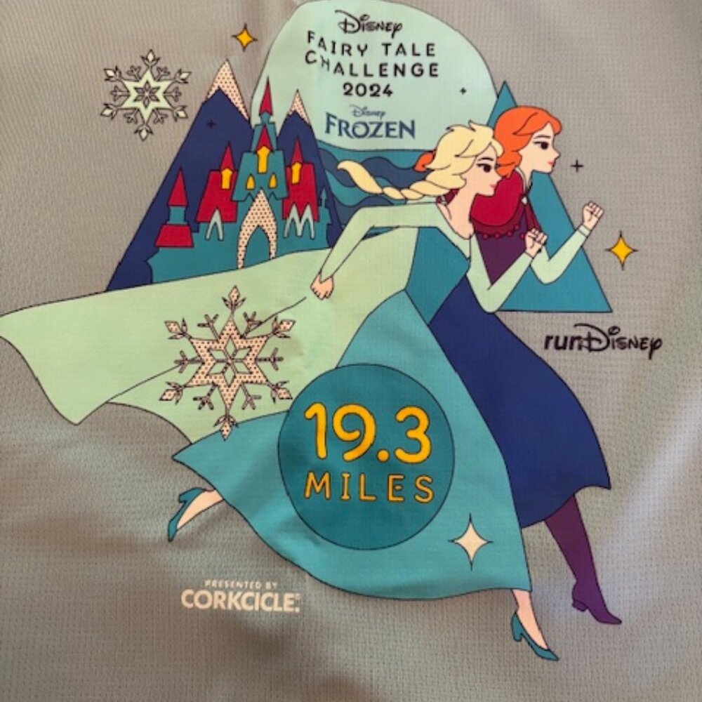 2024 runDisney Princess Half Marathon Weekend Race Shirt